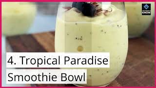 Top 10 Energizing Smoothie Bowl Recipes [upl. by Irrehc]