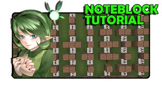 Sarias Song Lost Woods  Legend of Zelda Ocarina of Time  Note Block Tutorial Minecraft [upl. by Mitchael]