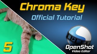 Chroma Key  OpenShot Video Editor Tutorial [upl. by Ordnaxela]