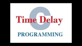 How to make own time delay program  C language  C language  Easy Method [upl. by Stephine]