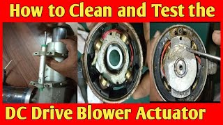 How to Clean and Test the DC Drive Actuator [upl. by Ymiaj144]