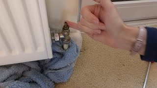 How to drain down a central heating system  Combi boiler [upl. by Benedetta]