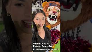 Ozona Lions vs Reagan Couty Owls Preview 🏈🎇 Are you ready for FFL WEEK 7 😍 [upl. by Obau]