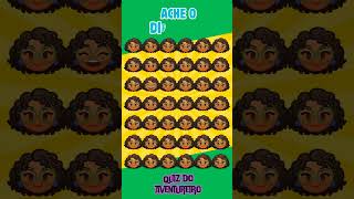 Ache o emoji diferente  7 quiz shorts disney [upl. by Ayekin81]