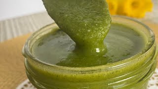 Receta fácil de salsa PESTO el pesto más rico y fácil [upl. by Asiak]