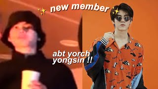 about yorch yongsin new trainee a member [upl. by Odrawde]