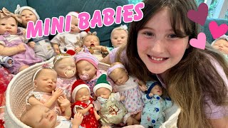 MINI BABIES  REBORN ADOPTION DAY PLUS SURPRISING ALIYAH WITH A SPECIAL GIFT [upl. by Reniar]