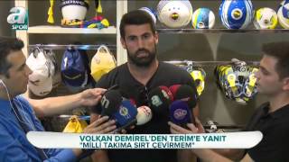 Volkan Demirelden Fatih Terime yanıt  A Spor [upl. by Anayeek]