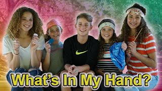 Whats In My Hand MattyBRaps amp Haschak Sisters [upl. by Rheta]