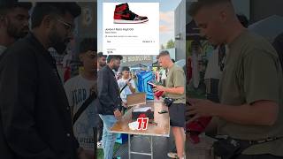 Buying Jordan 1 Patent Bred at Sneakercon Brooklyn 📉 sneakerhead jordan buying reselling [upl. by Weingarten305]