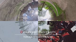 Home for Harvards Commencement Tercentenary Theatre in 360° [upl. by Nnylkcaj]