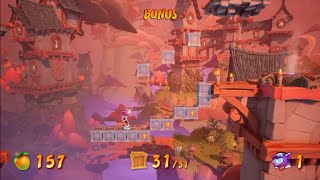 Crash Bandicoot™ 4  Tranquility Falls  Give It A Spin Bonus Room [upl. by Metzger]