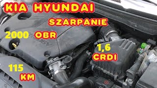 EXPERT SZARPANIE KIA HYUNDAI 16 CRDI 115 KM PRZY OK 2000 OBR [upl. by Lindgren]