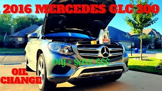 2016 Mercedes GLC 300 Oil Change [upl. by Oxford]