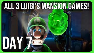 Every Luigis Mansion Marathon 100  Day 7 [upl. by Nivak]