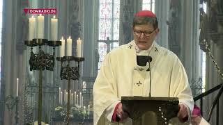 Predigt  Kardinal WOELKI beim Pontifikalamt an Ostersonntag im Kölner Dom 090423 [upl. by Lhok]