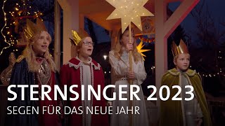 Die Sternsinger bringen den Segen für das kommende Jahr 2023 [upl. by Ludvig]