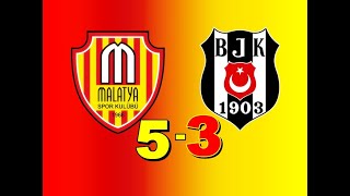 Malatyasporumuz 5  3 Beşiktaş  20 051988 [upl. by Simeon]