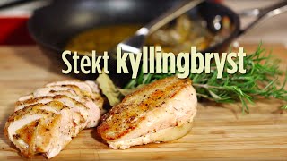 Hvordan steke kyllingfilet [upl. by Eniruam]