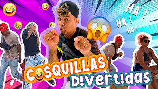 🔴🔴COSQUILLAS DIVERTIDAS 😜😜😜 prank funny comedia [upl. by Esirehs]