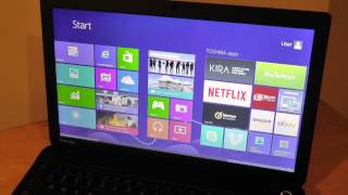 Toshiba Satellite C55A Windows 8 Laptop Review 500GB i3 [upl. by Ellehsor]