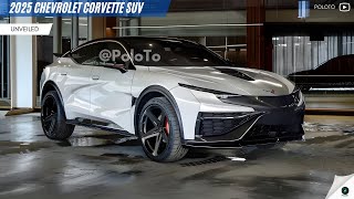 New 2025 Chevrolet Corvette SUV Unveiled  An SUV sports car that is comfortable to drive [upl. by Snook855]