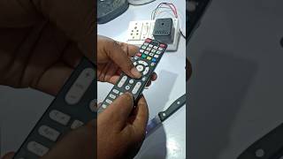 how to led lcd tv remote repair 🌼shorts short remote [upl. by Risley]