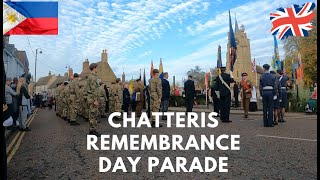 CHATTERIS REMEMBRANCE DAY PARADE 2022 [upl. by Annoit]