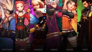 Dungeon and Fighter  Character Select [upl. by Gabrielli]