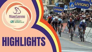 MilanoSanremo 2024  Highlights [upl. by Rissa]