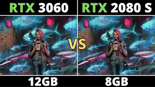 RTX 3060 VS RTX 2080 SUPER  TESTIN 10 GAMES [upl. by Oletha7]