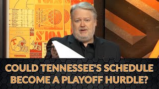 COULD TENNESSEES SCHEDULE BECOME A PLAYOFF HURDLE [upl. by Araeic]