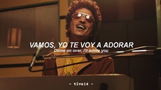 Bruno Mars Anderson Paak Silk Sonic  Leave the Door Open Official Video  Español  Lyrics [upl. by Festa]