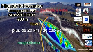 Le Piton de la Fournaise un volcan en glissementa sliding volcano [upl. by Pail]