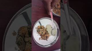 Health dinner wheat rava kichadi coconut chutney brinjal potato gravy [upl. by Ronnie465]