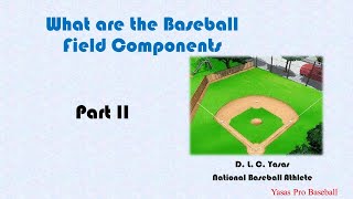 Baseball Field Components Part II  Yasas Pro Baseball  For Sports Lovers amp Beginner of Baseball [upl. by Edrei]