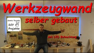 Werkzeugwand selber bauen [upl. by Ahearn]