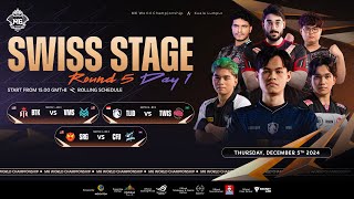 🔴LIVE  MLBB M6 World Championship  Swiss Stage Round 5 Day 1 [upl. by Esiahc95]