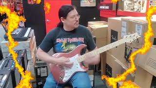 Quick Demo of The PRS Silver Sky John Mayer Signature Guitar with Maple Fingerboard [upl. by Garfield]