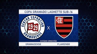 Gramadense x Flamengo  3ª Copa Gramado Laghetto Sub16 [upl. by Ellehcor]