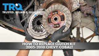 How to Replace Clutch Kit 20052010 Chevrolet Cobalt [upl. by Neik]