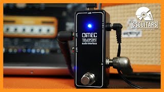 OMEC Teleport  Audio Interface On Your Pedal Board [upl. by Akeenat949]