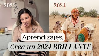 APRENDIZAJES del 2023 para un 2024 Brillante  Psicóloga María Paula  Podcast [upl. by Allemrac]