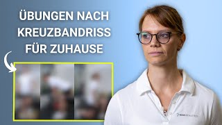 3 wichtige Übungen für den Wiedereinstieg nach Kreuzbandriss [upl. by Ennailuj493]