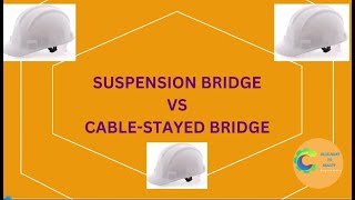 Suspension Bridge vs CableStayed Bridge Understanding the Differences [upl. by Cattima]