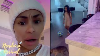 Blac Chyna Shocked Daughter Dream Requested Fried Chicken For Breakfast 🍗 [upl. by Llehsad]