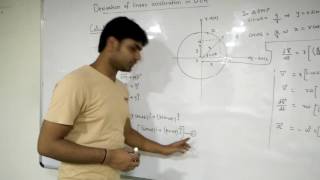 Derivation of linear acceleration in UCM part2 [upl. by Llebyram875]