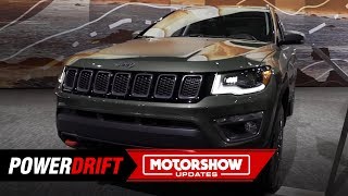 2019 Jeep Compass Trailhawk  Finally gets diesel automatic  2018 LA Auto Show  PowerDrift [upl. by Montagu42]