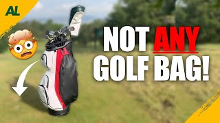 A GOLF BAG can do that  Vessel Golf Bags are UNREAL [upl. by Anaic]