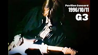 Eric Johnson live  The Pavilion Concord CA G3 19961011 [upl. by Ploss]